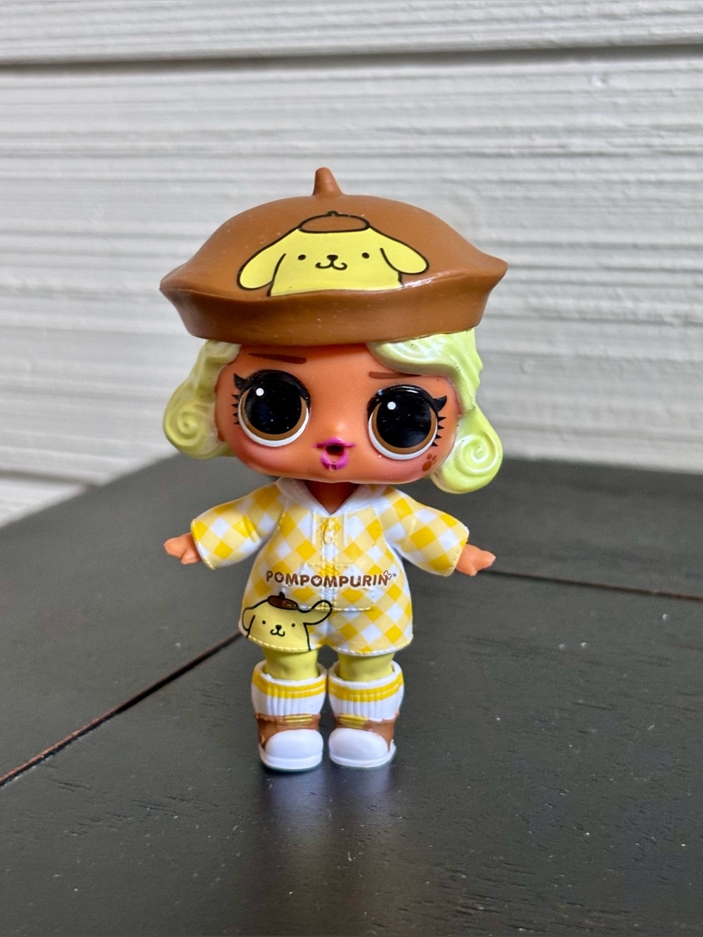 LOL Surprise! Hello Kitty And Friends POMPOMPURIN Doll + Hat